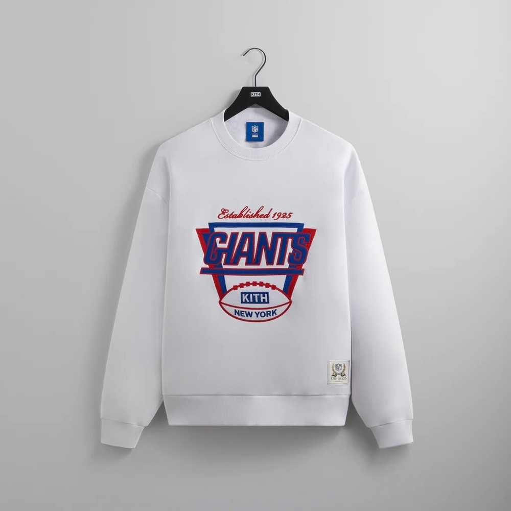KITH FOR THE NFL: GIANTS 1925 NELSON CREWNECK - L